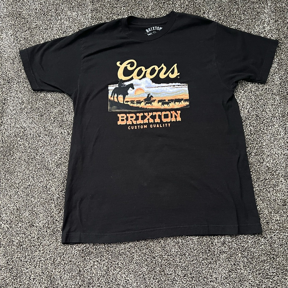 Brixton Black Short Sleeve Tee